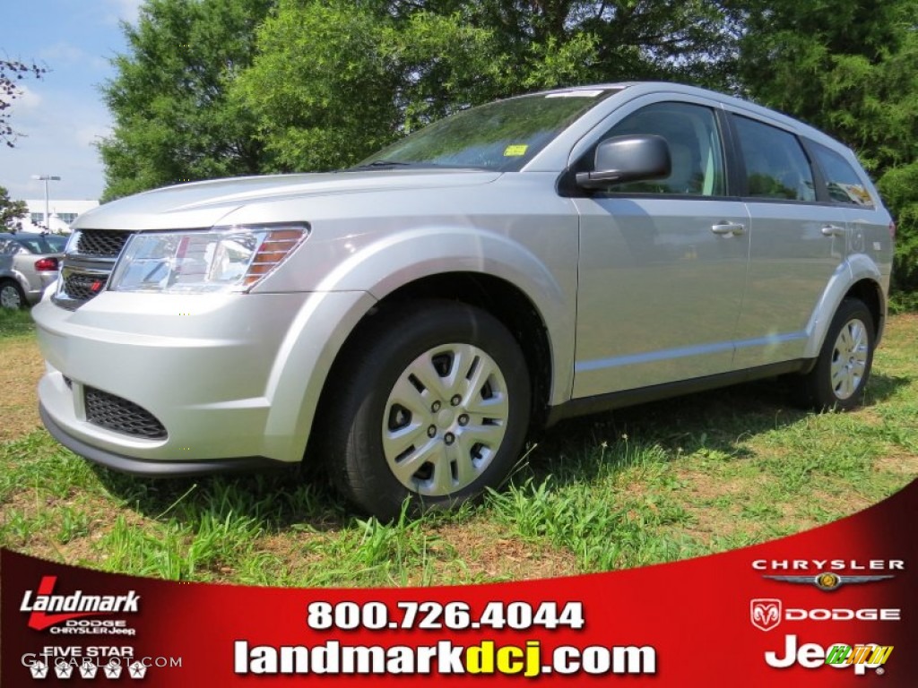 Bright Silver Metallic Dodge Journey