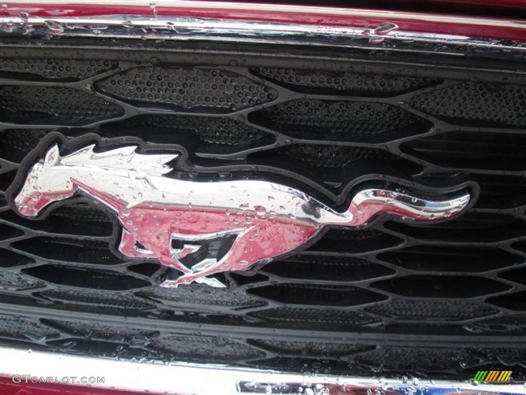 2014 Mustang V6 Coupe - Ruby Red / Charcoal Black photo #10