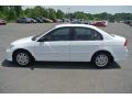 Taffeta White - Civic LX Sedan Photo No. 3