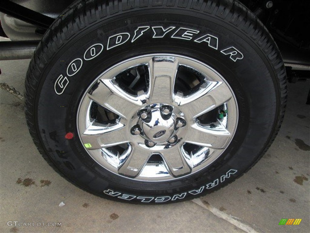 2014 F150 XLT SuperCrew - Tuxedo Black / Steel Grey photo #8