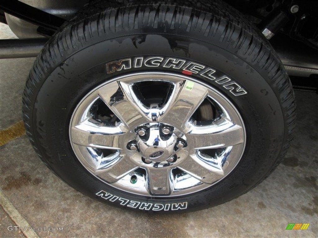 2014 F150 XLT SuperCrew - Ruby Red / Steel Grey photo #8