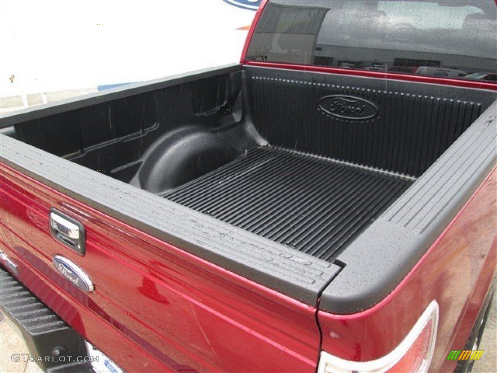 2014 F150 XLT SuperCrew - Ruby Red / Steel Grey photo #9