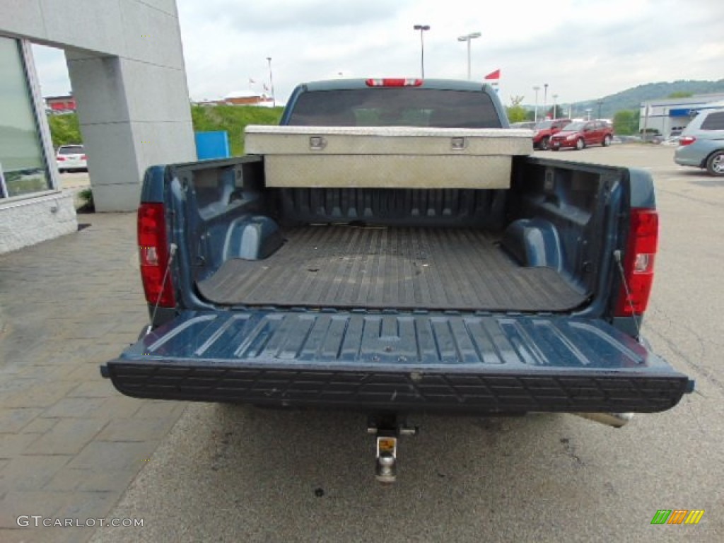 2011 Silverado 1500 LS Extended Cab - Blue Granite Metallic / Dark Titanium photo #8