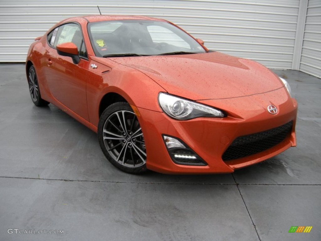 2014 FR-S  - Hot Lava / Black/Red Accents photo #2