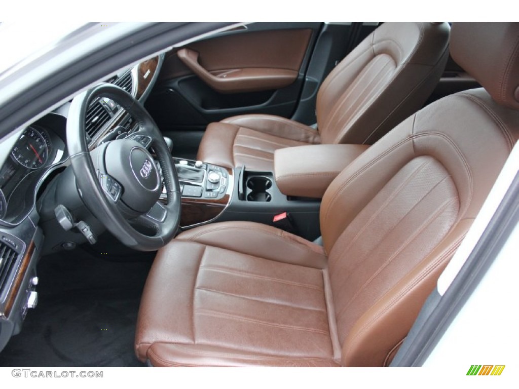 2012 Audi A6 3.0T quattro Sedan Front Seat Photo #93916268