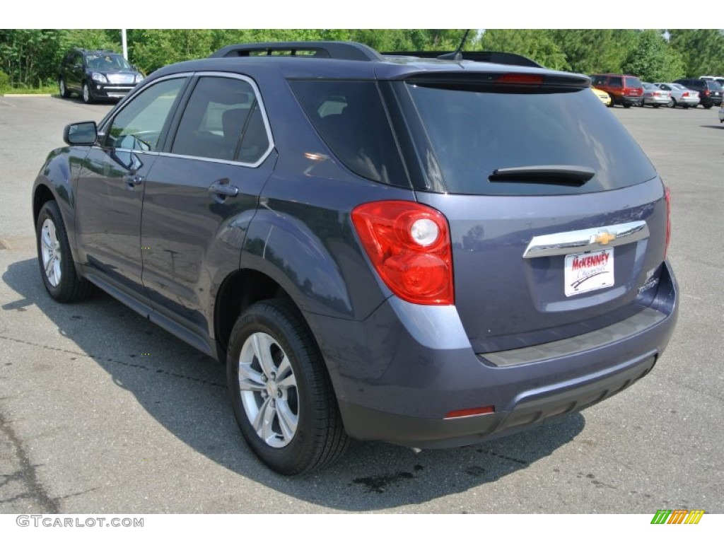 2014 Equinox LT - Atlantis Blue Metallic / Light Titanium/Jet Black photo #4