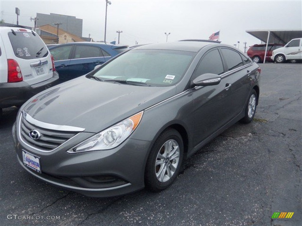 2014 Sonata GLS - Harbor Gray Metallic / Gray photo #1