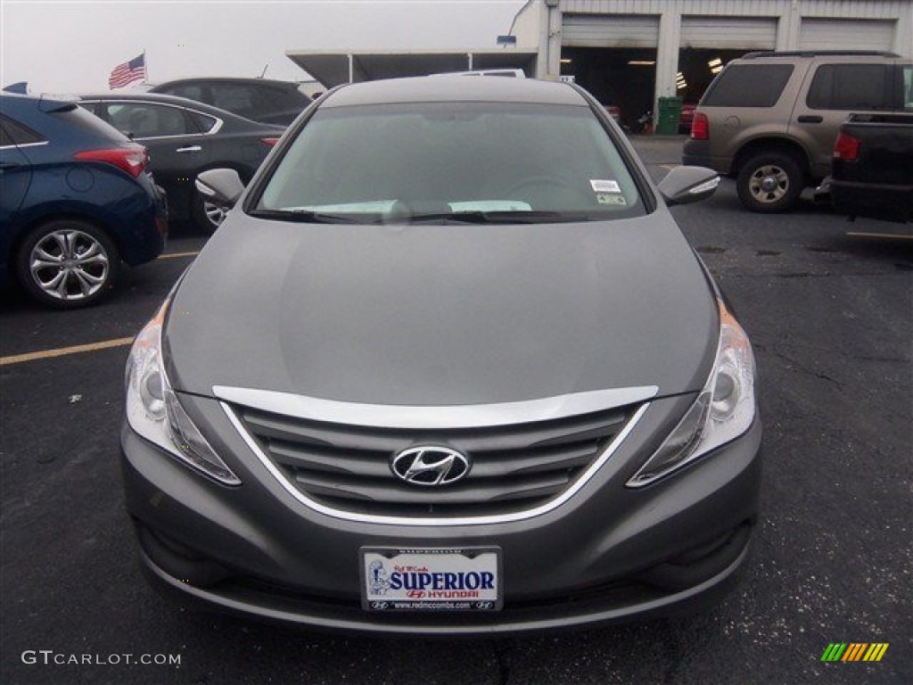 2014 Sonata GLS - Harbor Gray Metallic / Gray photo #2