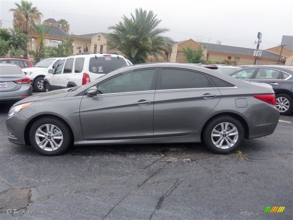 2014 Sonata GLS - Harbor Gray Metallic / Gray photo #3