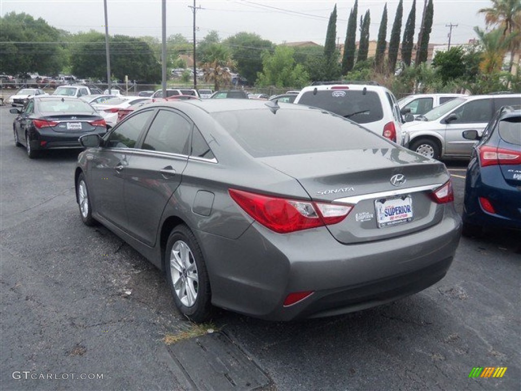 2014 Sonata GLS - Harbor Gray Metallic / Gray photo #4