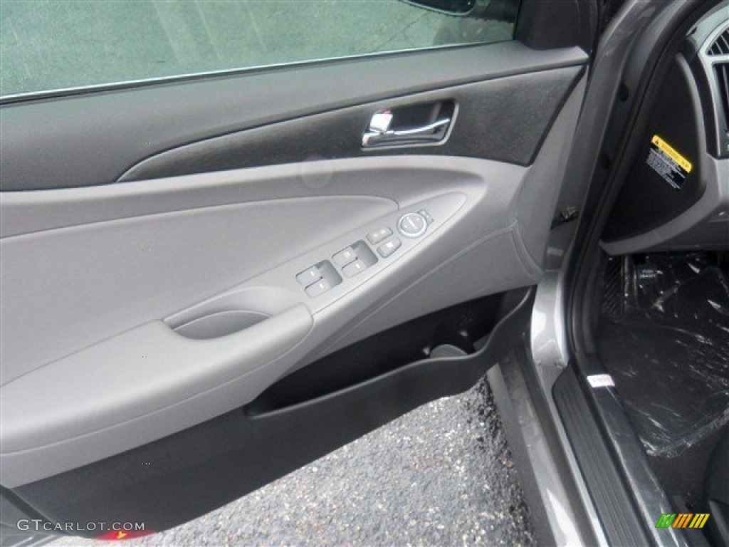 2014 Sonata GLS - Harbor Gray Metallic / Gray photo #5