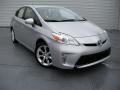 2014 Classic Silver Metallic Toyota Prius Three Hybrid  photo #1