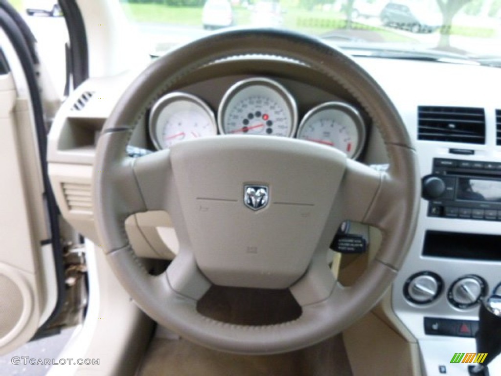 2007 Caliber R/T - Stone White / Pastel Pebble Beige photo #18