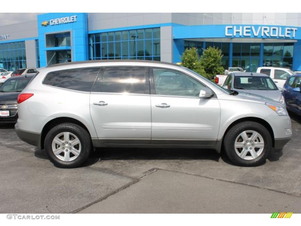 2011 Traverse LT AWD - Silver Ice Metallic / Ebony/Ebony photo #1