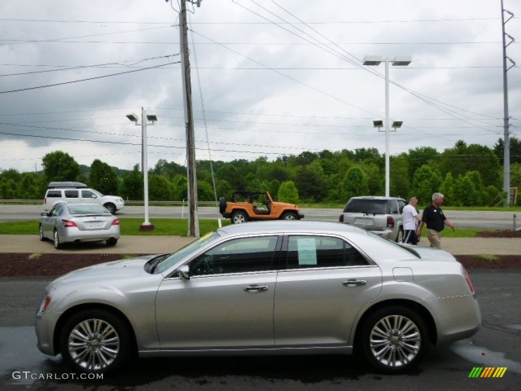 2012 300 Limited AWD - Bright Silver Metallic / Black photo #5