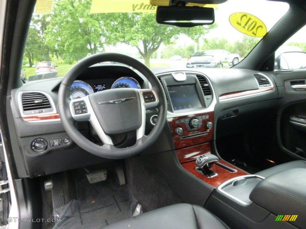2012 300 Limited AWD - Bright Silver Metallic / Black photo #14
