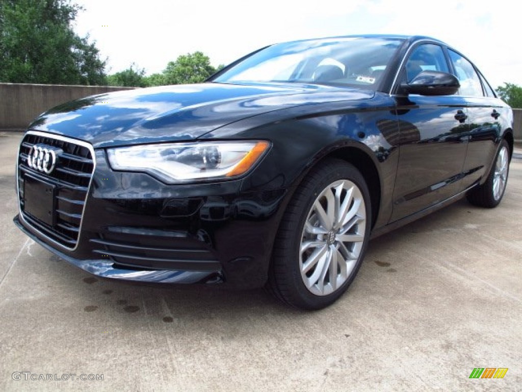 Brilliant Black 2014 Audi A6 2.0T quattro Sedan Exterior Photo #93921313