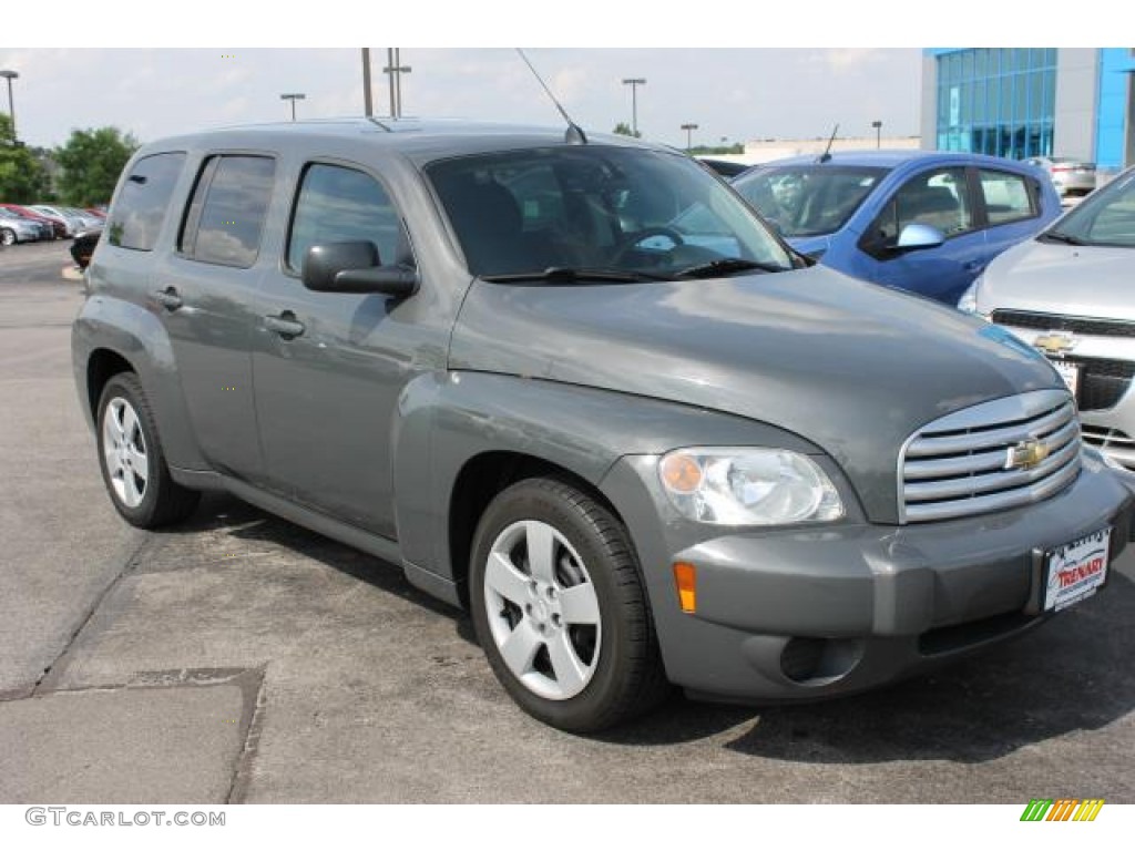 2008 HHR LS - Dark Gray Metallic / Ebony Black photo #2
