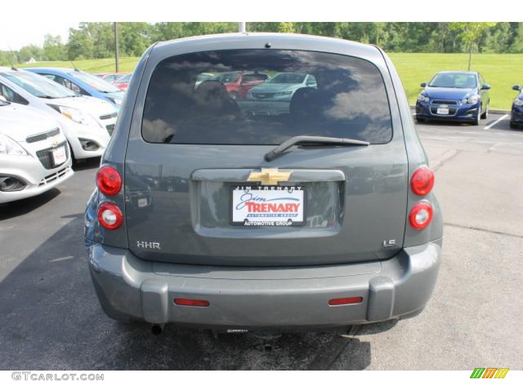2008 HHR LS - Dark Gray Metallic / Ebony Black photo #6