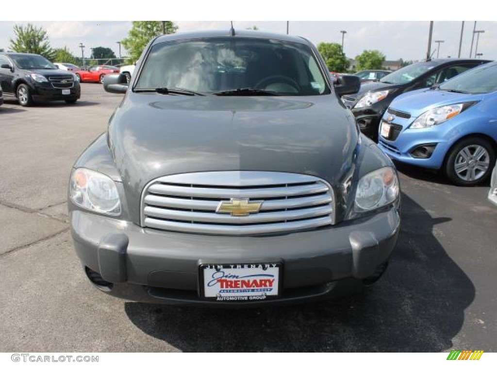 2008 HHR LS - Dark Gray Metallic / Ebony Black photo #8