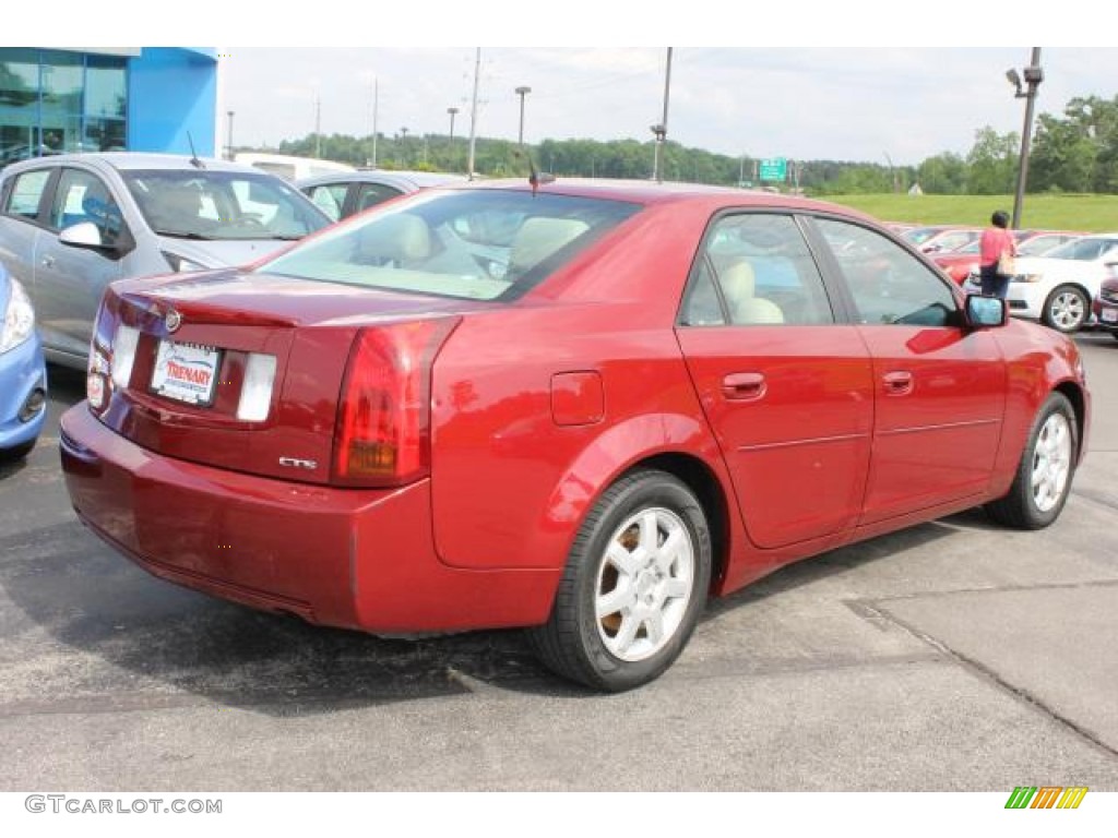 2005 CTS Sedan - Red Line / Light Neutral photo #3