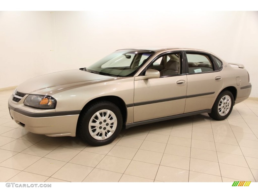 Sandrift Metallic 2002 Chevrolet Impala Standard Impala Model Exterior Photo #93924425