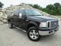Black 2006 Ford F350 Super Duty Lariat Crew Cab 4x4