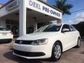 Candy White - Jetta SE Sedan Photo No. 1