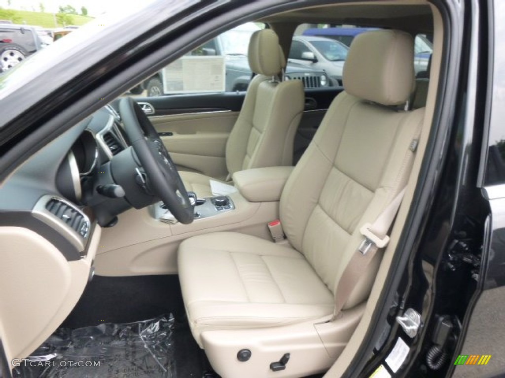 2014 Grand Cherokee Limited 4x4 - Brilliant Black Crystal Pearl / New Zealand Black/Light Frost photo #10