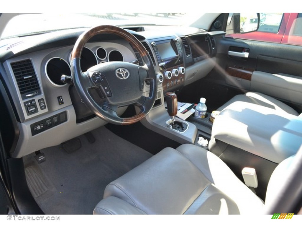 2011 Tundra Limited CrewMax 4x4 - Magnetic Gray Metallic / Graphite Gray photo #5
