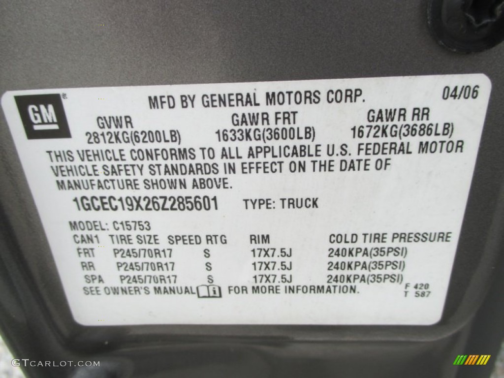 2006 Silverado 1500 LS Extended Cab - Graystone Metallic / Dark Charcoal photo #4