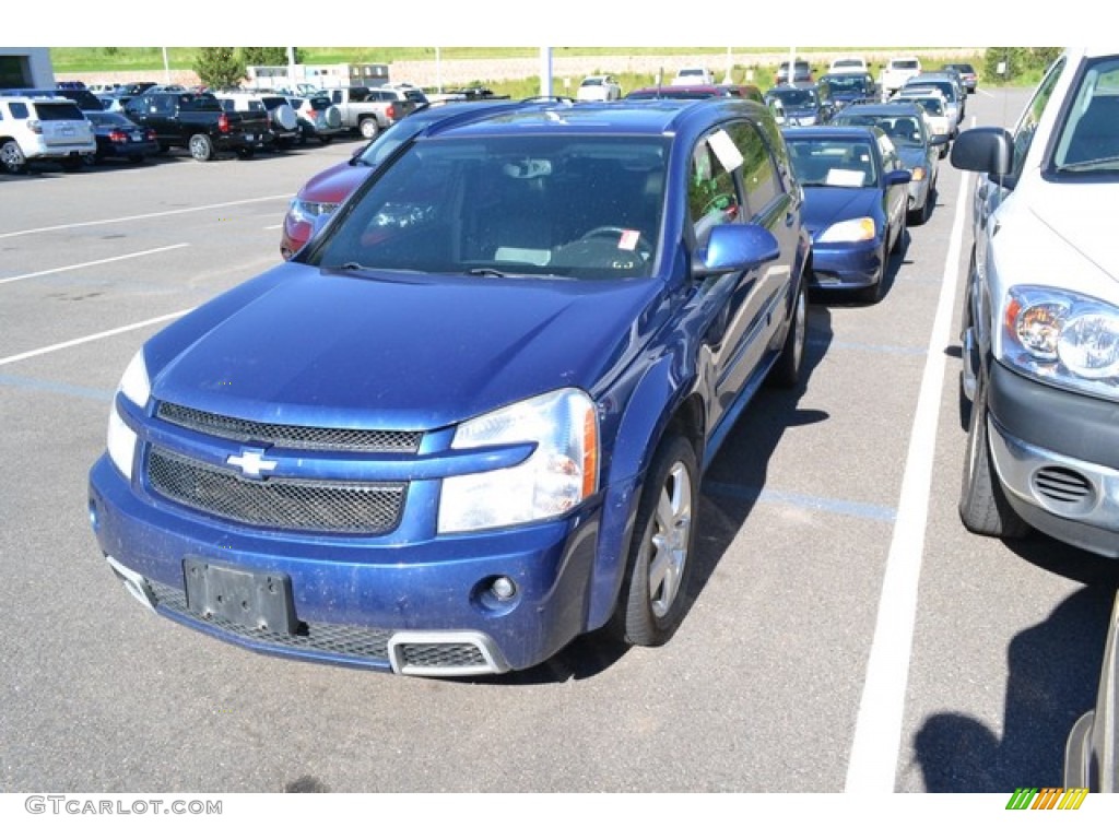 Navy Blue Metallic 2008 Chevrolet Equinox Sport AWD Exterior Photo #93927236