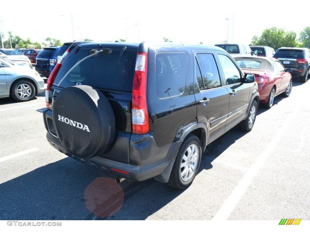 2006 CR-V EX 4WD - Nighthawk Black Pearl / Black photo #2