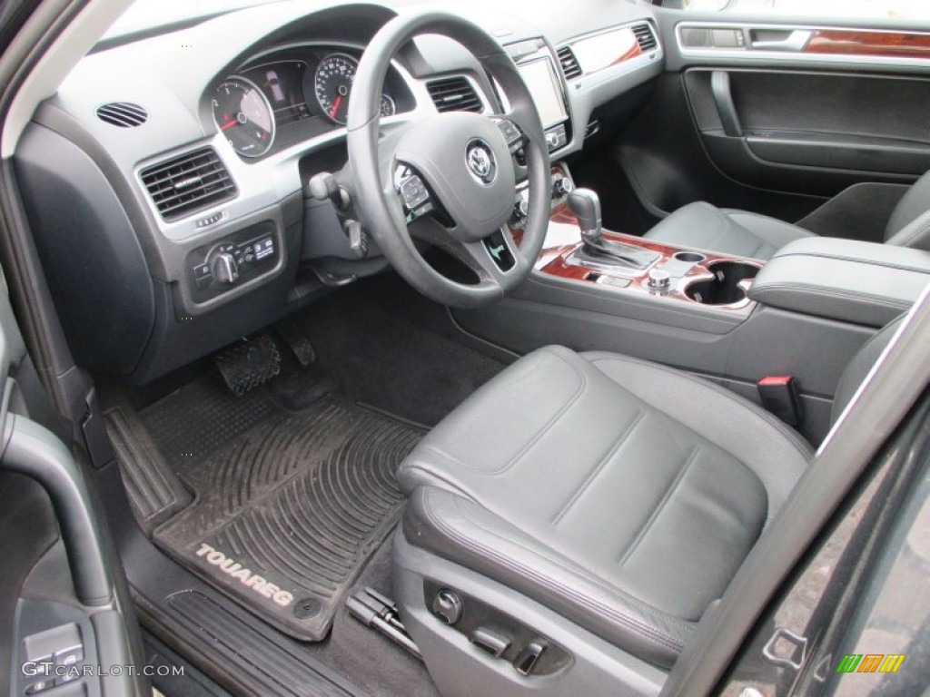 2012 Touareg TDI Executive 4XMotion - Dark Flint Metallic / Black Anthracite photo #5