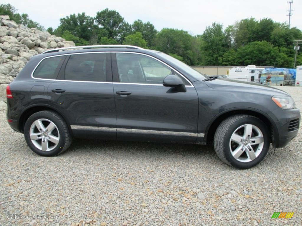 Dark Flint Metallic 2012 Volkswagen Touareg TDI Executive 4XMotion Exterior Photo #93928184