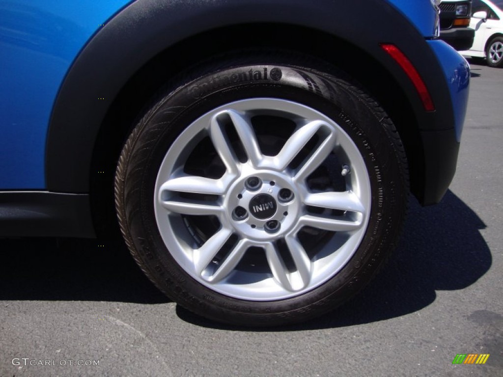 2012 Cooper S Convertible - Laser Blue Metallic / Satellite Gray Lounge Leather photo #20