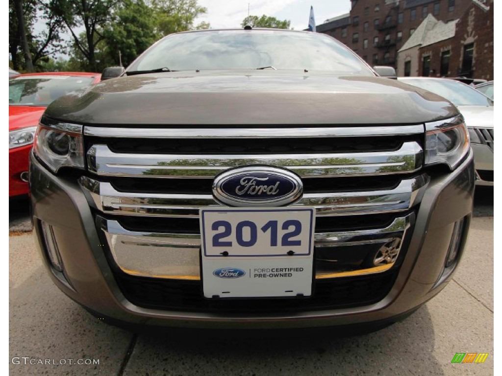 2012 Edge SEL AWD - Mineral Grey Metallic / Charcoal Black photo #2