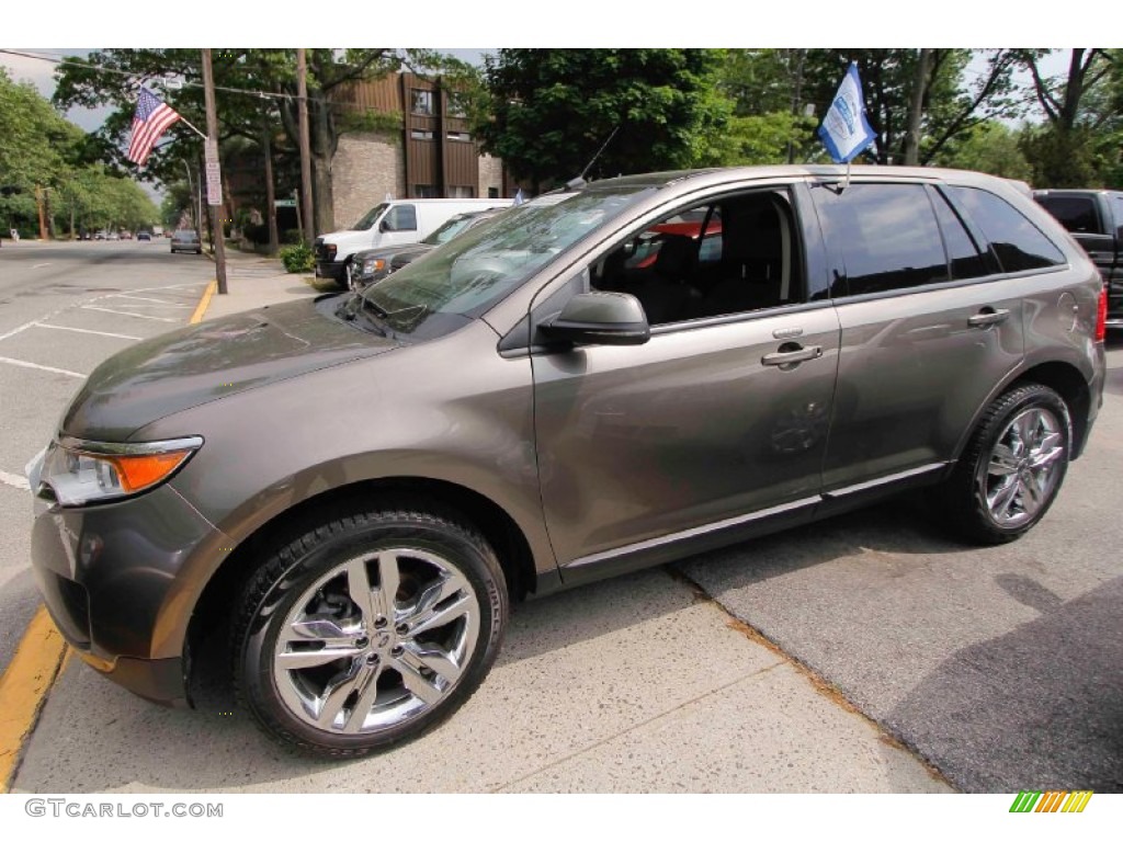 2012 Edge SEL AWD - Mineral Grey Metallic / Charcoal Black photo #3