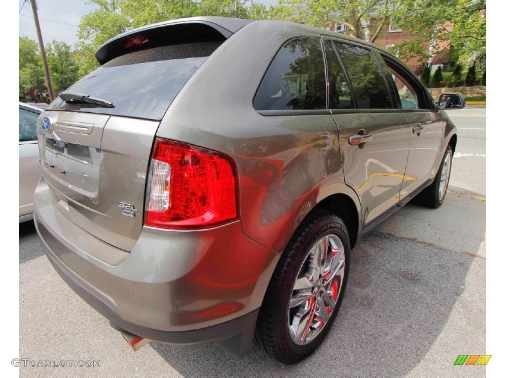 2012 Edge SEL AWD - Mineral Grey Metallic / Charcoal Black photo #6