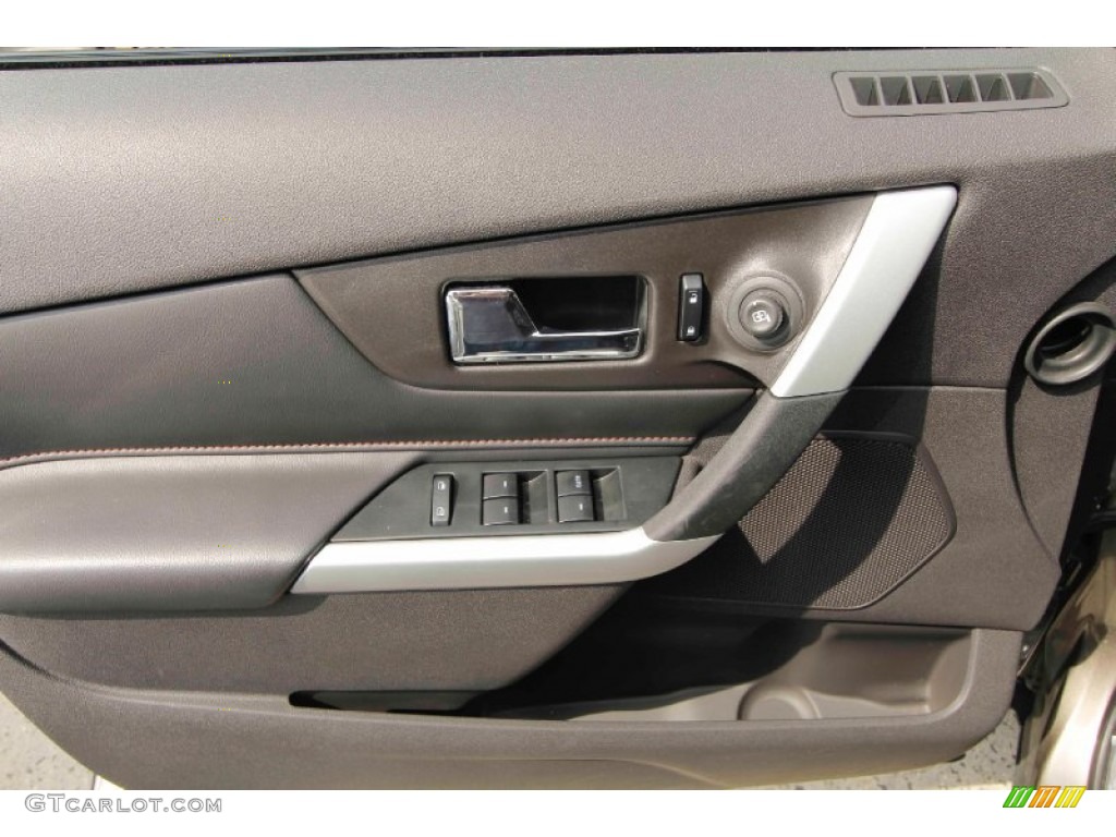 2012 Edge SEL AWD - Mineral Grey Metallic / Charcoal Black photo #10