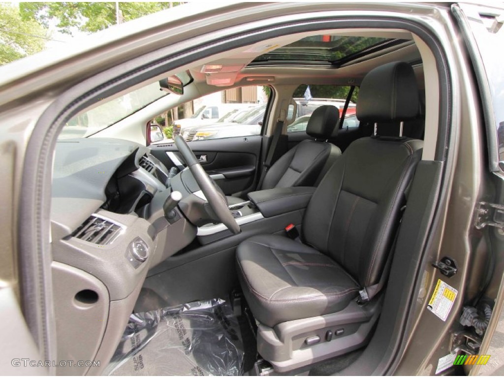 2012 Edge SEL AWD - Mineral Grey Metallic / Charcoal Black photo #11