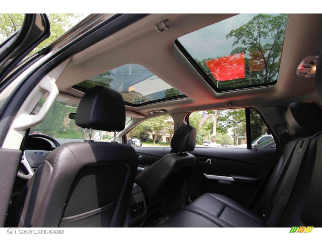 2012 Edge SEL AWD - Mineral Grey Metallic / Charcoal Black photo #23