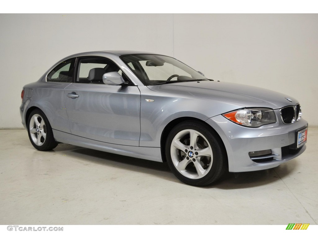 2011 1 Series 128i Coupe - Blue Water Metallic / Gray photo #2