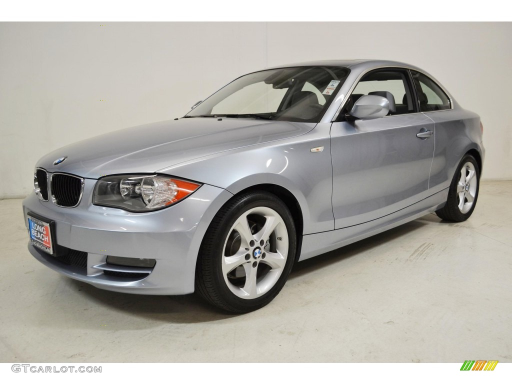 2011 1 Series 128i Coupe - Blue Water Metallic / Gray photo #10