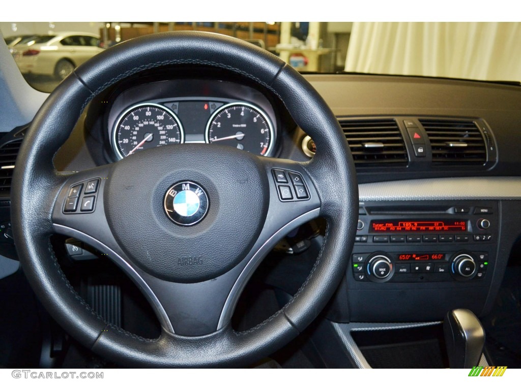 2011 1 Series 128i Coupe - Blue Water Metallic / Gray photo #23