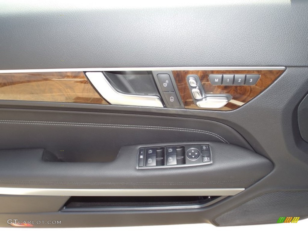 2014 E 350 Cabriolet - Diamond White Metallic / Black photo #4