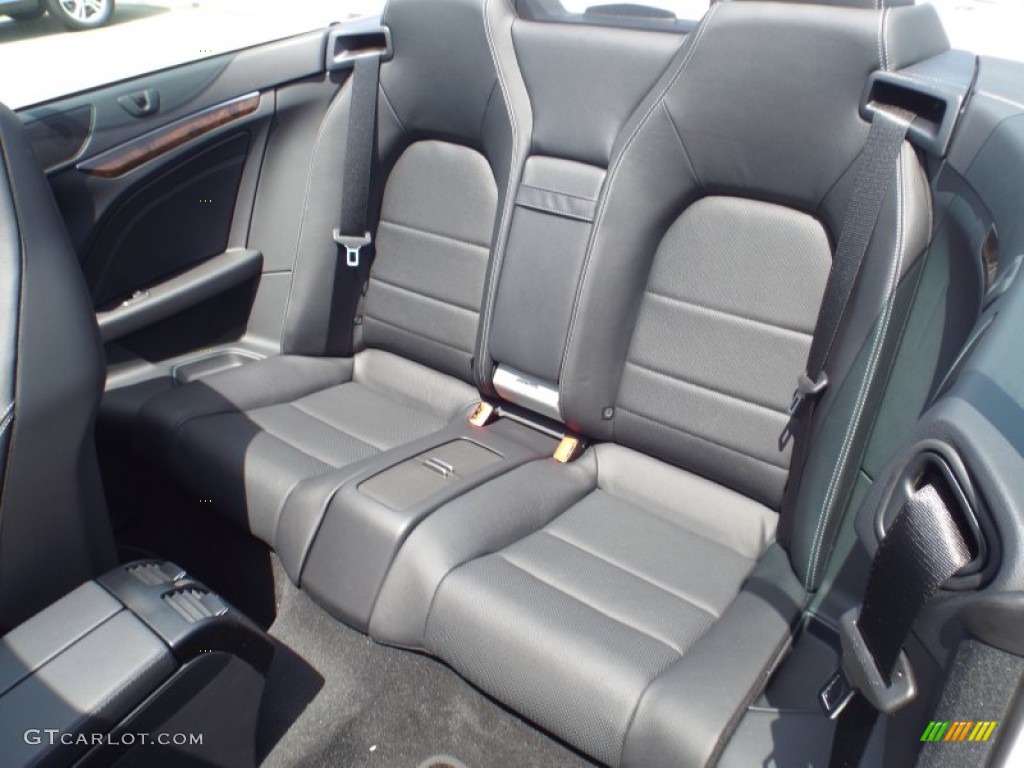 2014 E 350 Cabriolet - Diamond White Metallic / Black photo #6