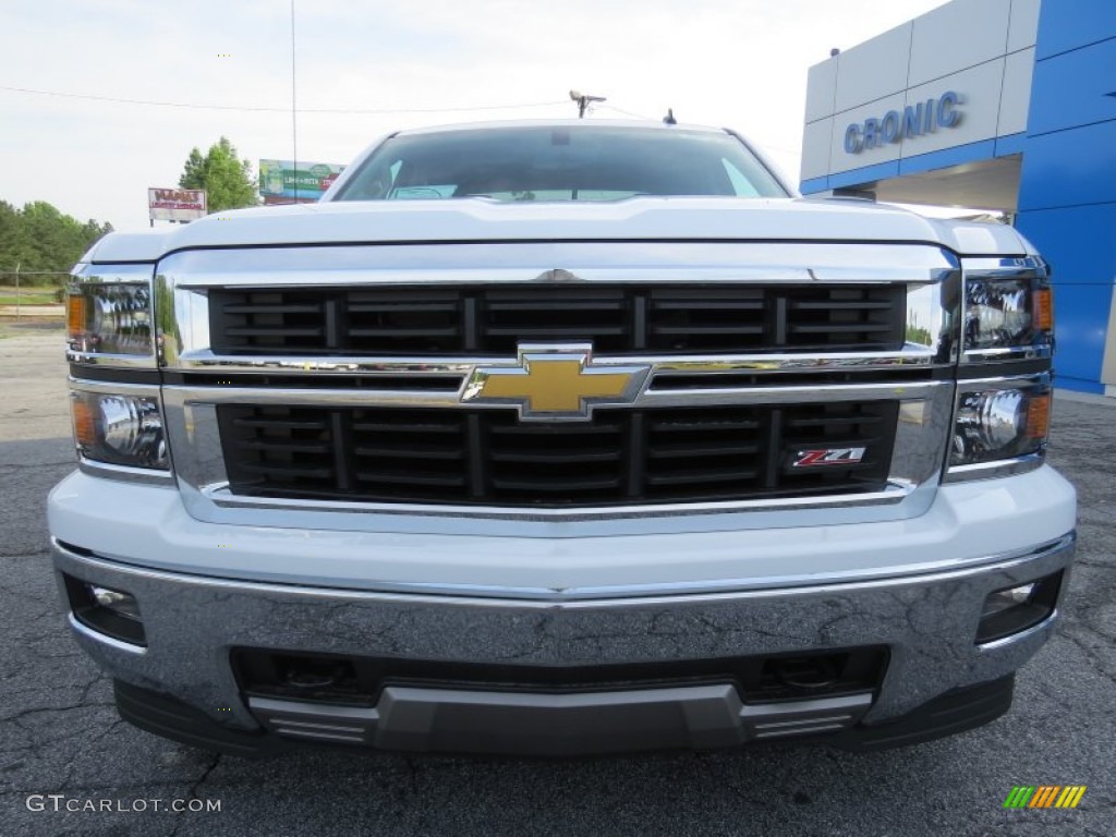 2014 Silverado 1500 LT Double Cab - Summit White / Cocoa/Dune photo #2