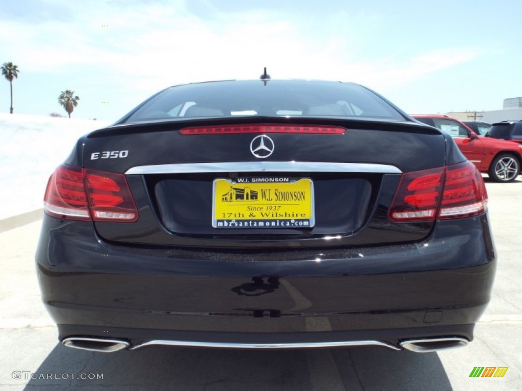 2014 E 350 Coupe - Black / Black photo #5