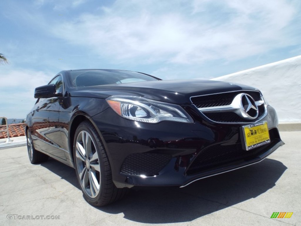 2014 E 350 Coupe - Black / Black photo #11